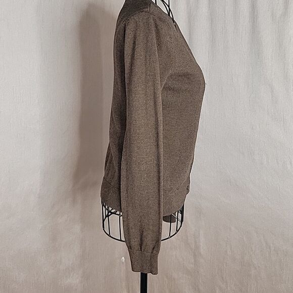 ×H & M Brown Button Up Cardigan Sweater XS‎ - Picture 3 of 5